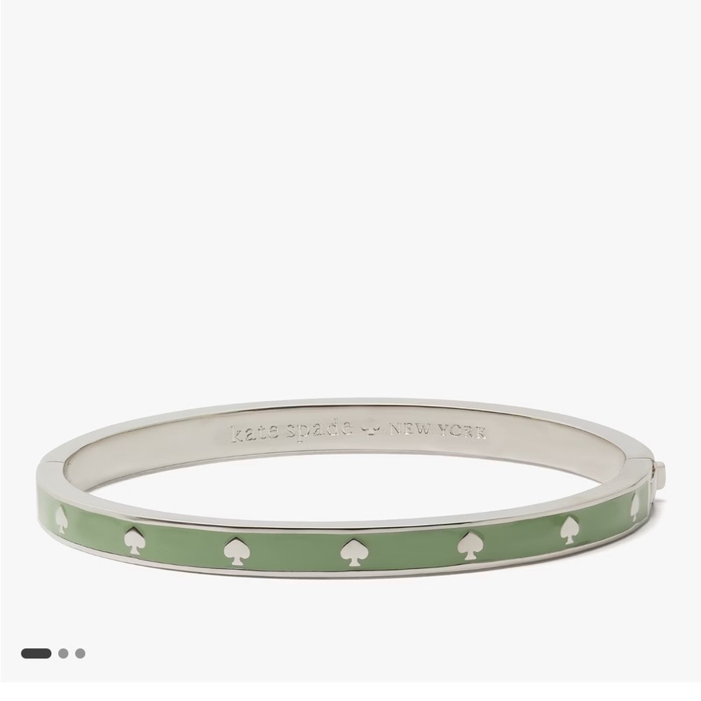Kate Spade Spot The Enamel Hinged Bangle